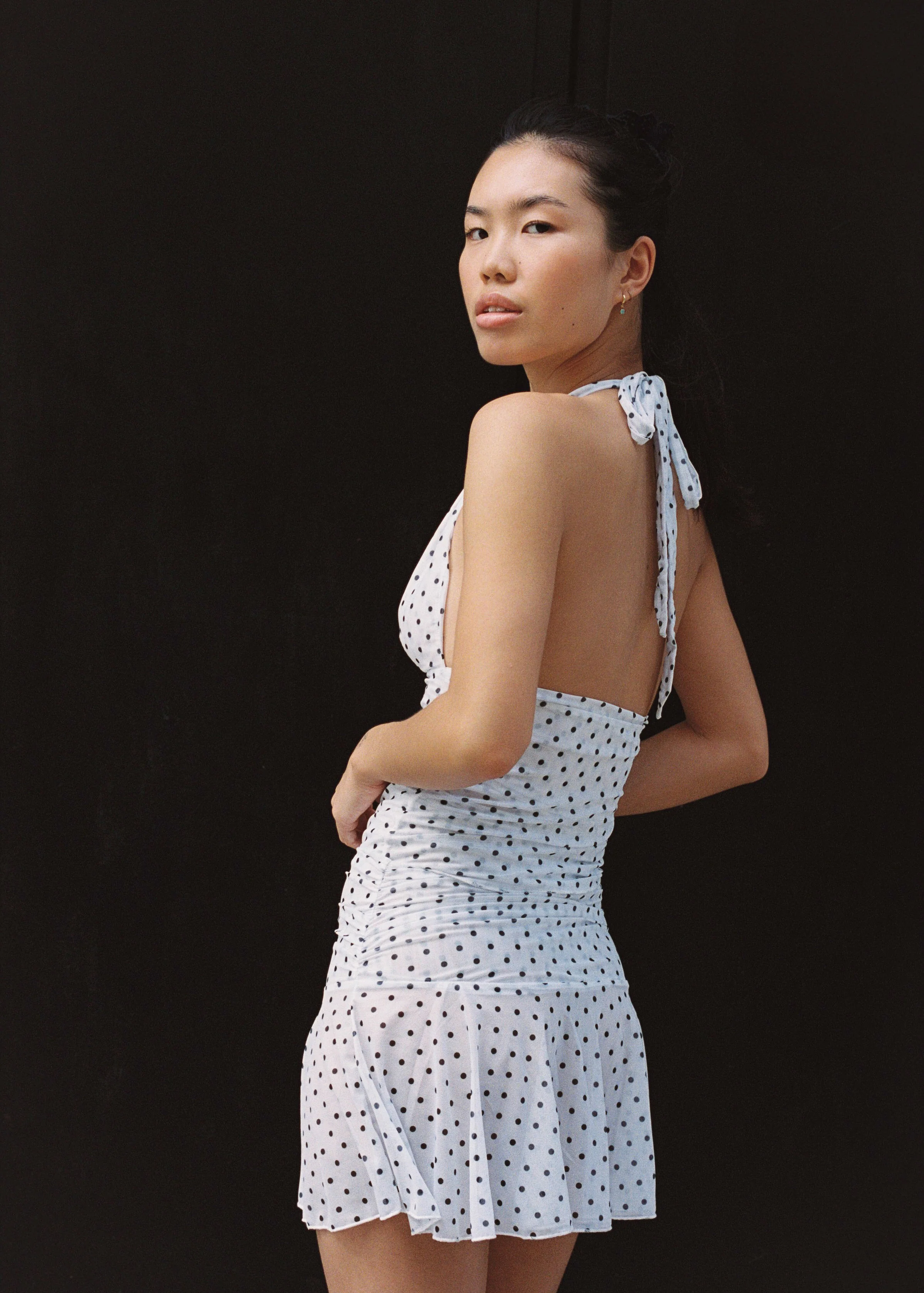 MESH SKIRT - POLKA DOT - Image 4